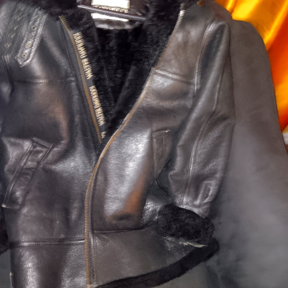 Mens Shearling Coat